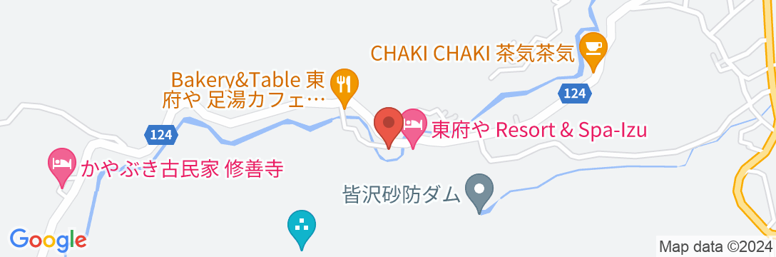 東府やResort&Spa-Izuの地図