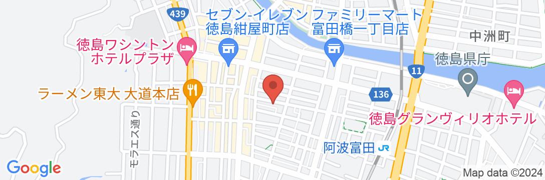 ホテルみづほの地図