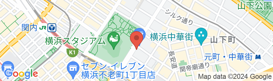 東横INN横浜スタジアム前1の地図