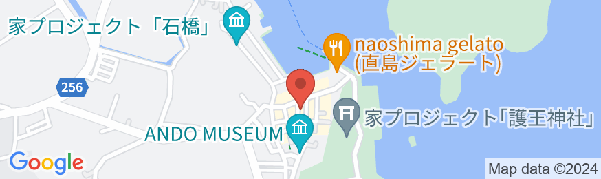 民宿 おやじの海 <直島>の地図