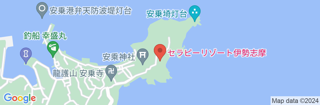 セラピーリゾート伊勢志摩の地図