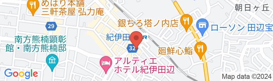 ビジネスホテル パール<和歌山県>の地図