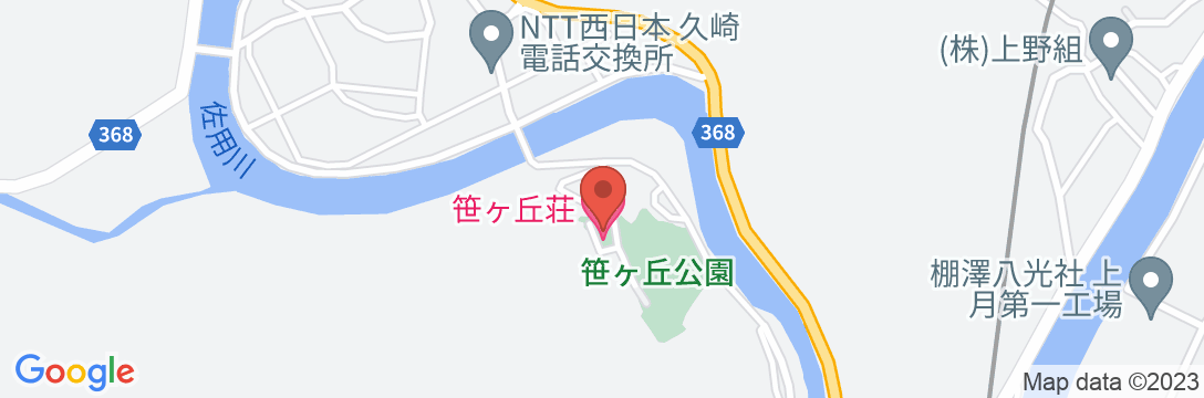 笹ヶ丘荘の地図