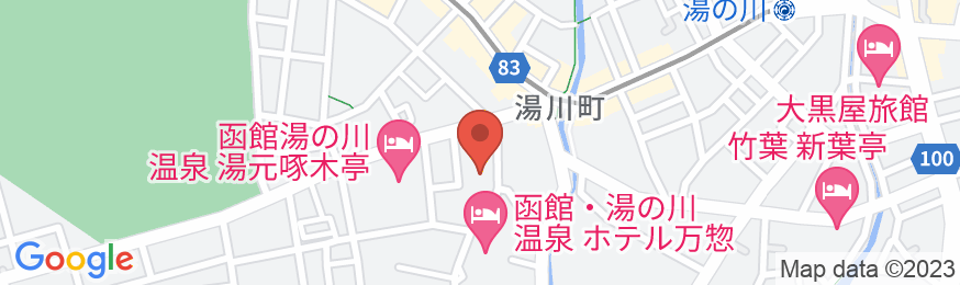 望楼NOGUCHI函館の地図