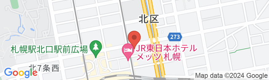 ホテルサンルート札幌の地図