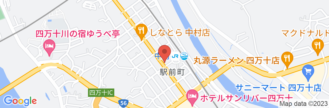 中村第一ホテル(BBHホテルグループ)の地図
