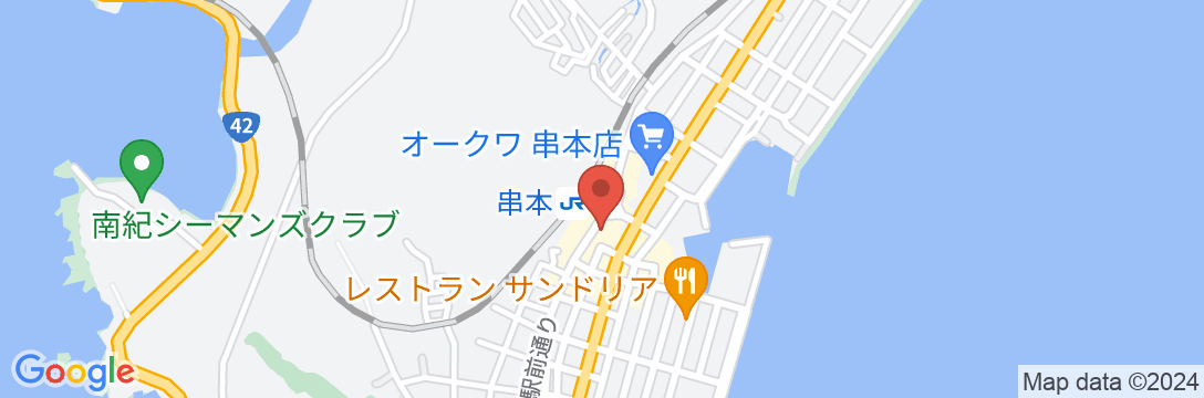 ビジネスホテル串本駅前店の地図
