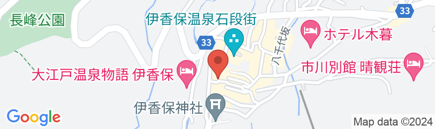 伊香保温泉 丸本館の地図