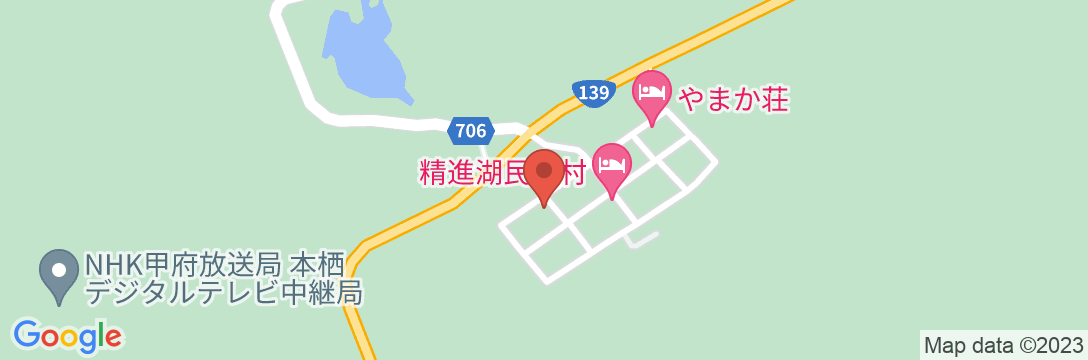 民宿翠明荘の地図