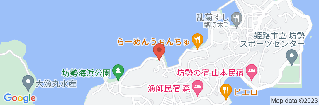みなと旅館 <兵庫県>の地図
