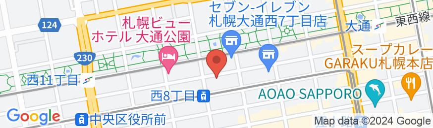 中殿ホテル(NAKATONO HOTEL)の地図
