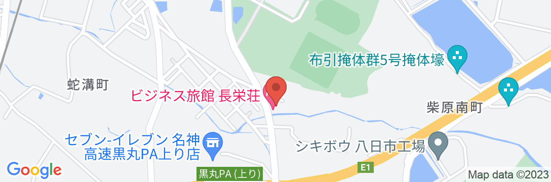 ビジネス旅館 長栄荘の地図