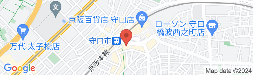 ホテル アゴーラ 大阪守口の地図