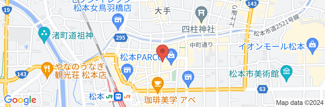 リッチモンドホテル松本の地図