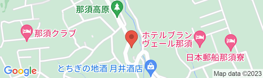 那須湯本温泉 会津屋の地図