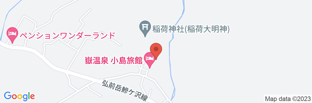 小島旅館の地図