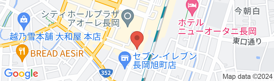 ビジネスホテルサンパレス<新潟県長岡市>の地図
