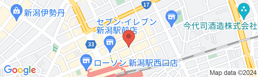 新潟第一ホテルの地図