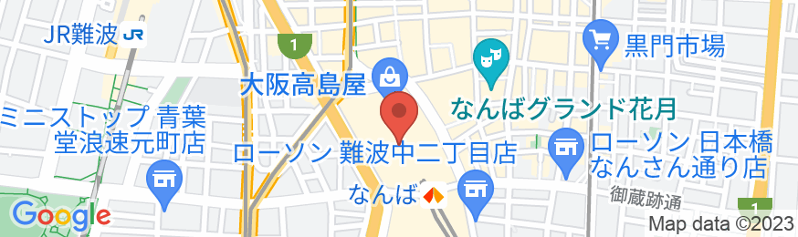スイスホテル南海大阪の地図