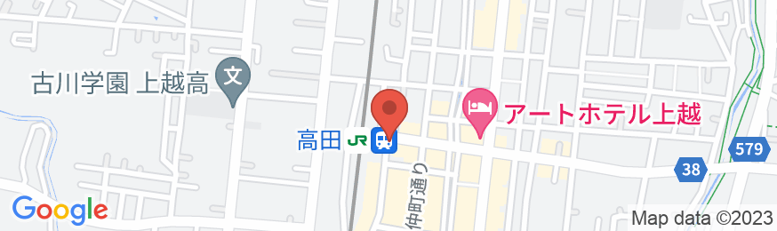 高田ターミナルホテルの地図