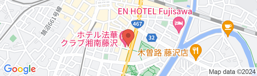 ホテル法華クラブ湘南藤沢の地図