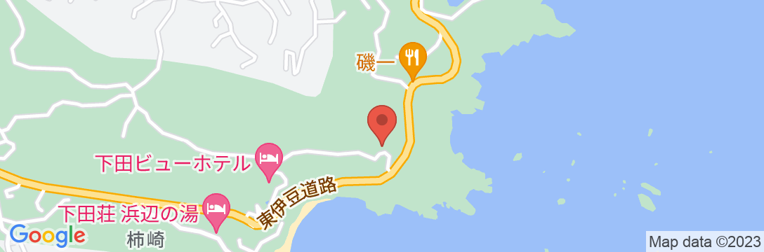 ホテル クリフサイド<静岡県>の地図