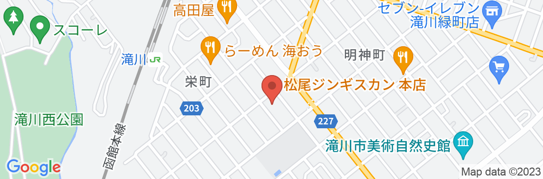 ホテル三浦華園の地図