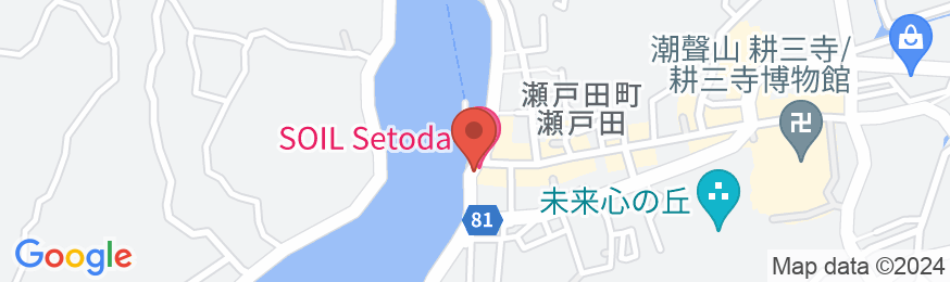住之江旅館の地図