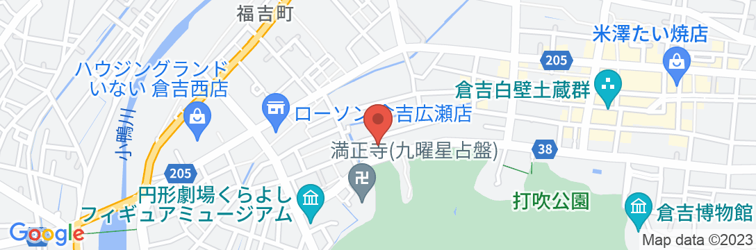 松風荘旅館の地図