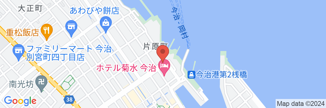 ホテル七福の地図