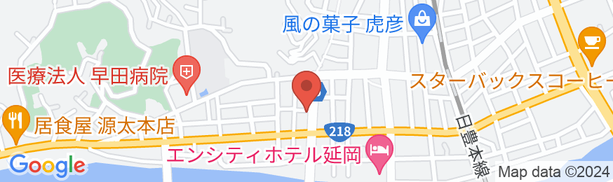 延岡第一ホテルの地図