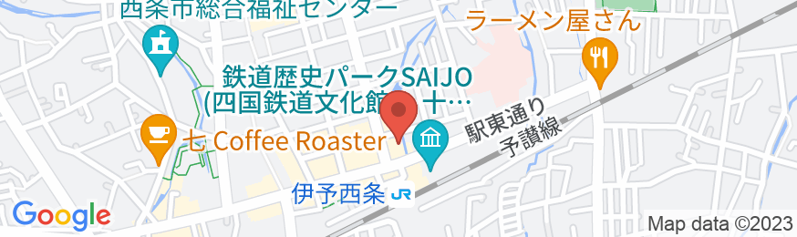 ホテル青木<愛媛県>の地図