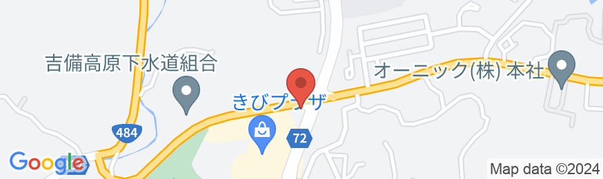 吉備高原リゾートホテルの地図