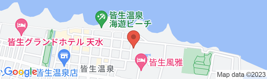 皆生温泉 東光園の地図
