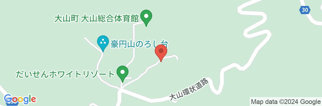 ロッヂ・サノの地図