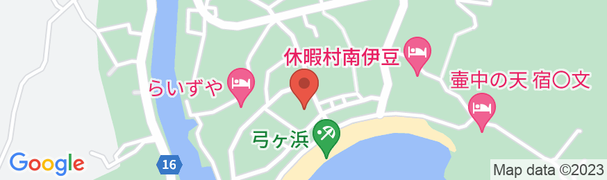 ペンション弓ヶ浜の地図