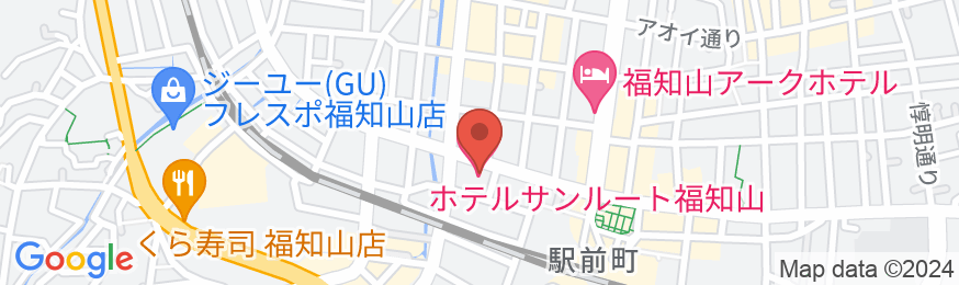 ホテルサンルート福知山の地図