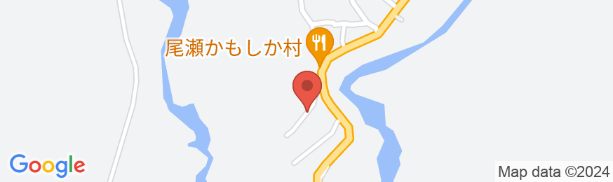 尾瀬国立公園 尾瀬戸倉温泉 旅館 みゆきの地図