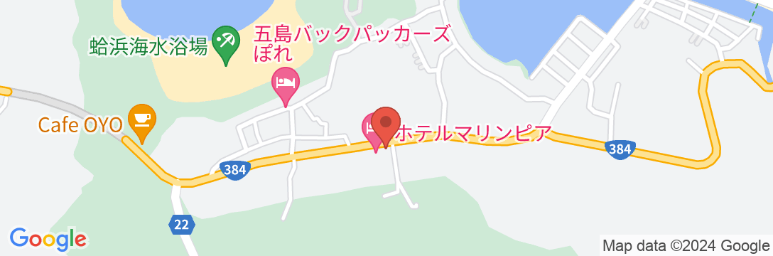 ホテルマリンピア <五島・中通島>の地図