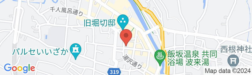 飯坂温泉 なかや旅館の地図