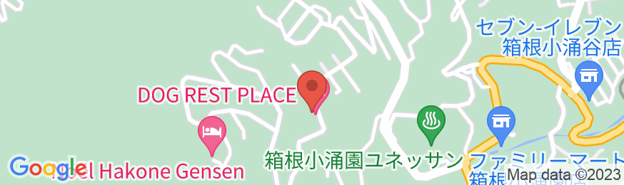 二の平温泉 ペットと泊まる宿 Dog’s Rest Placeの地図