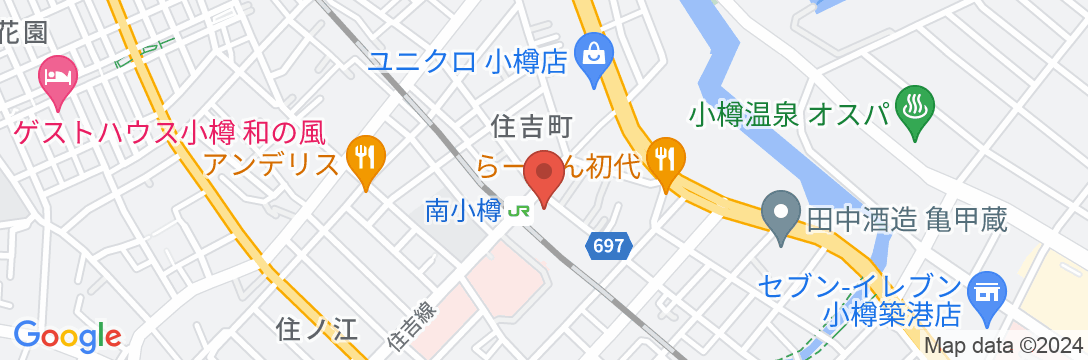 魚松旅館の地図