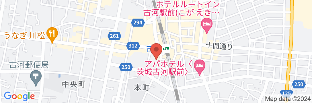 ホテル 津賀家の地図