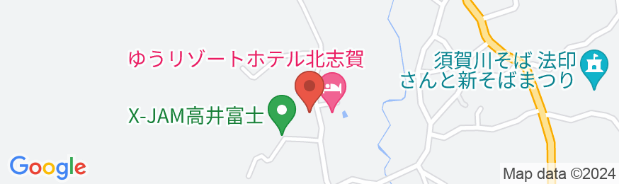 ホッサムイン北志賀の地図