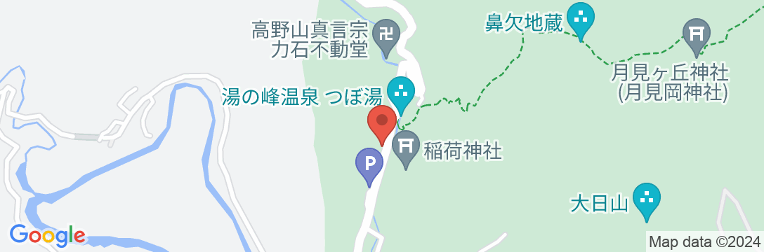 旅館あづまや <和歌山県>の地図