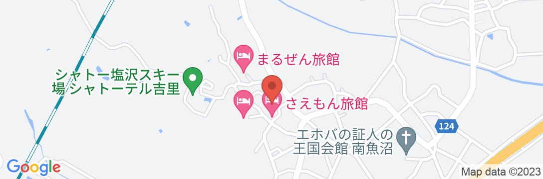 富徳旅館の地図