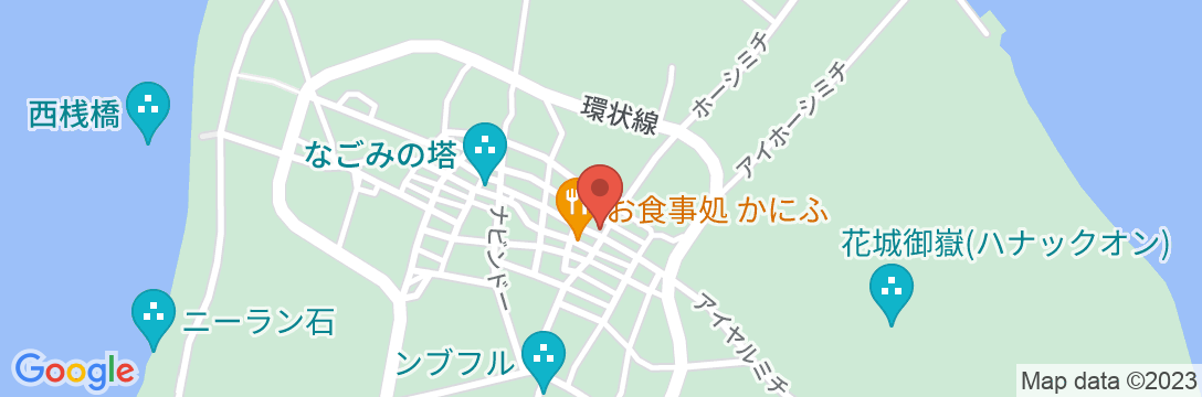 高那旅館 <竹富島>の地図