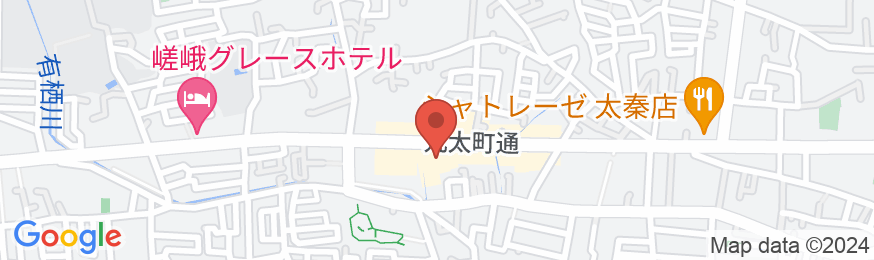 サンメンバーズ京都嵯峨の地図