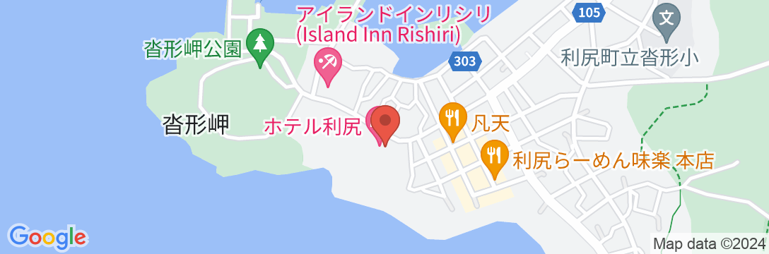 ホテル利尻<利尻島>の地図