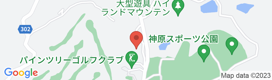 公共の宿 神原荘(こうばらそう)の地図